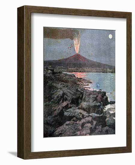 The Eruption of Etna, Sicily, 1892-Henri Meyer-Framed Giclee Print