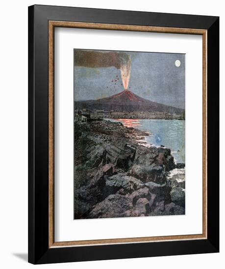 The Eruption of Etna, Sicily, 1892-Henri Meyer-Framed Giclee Print