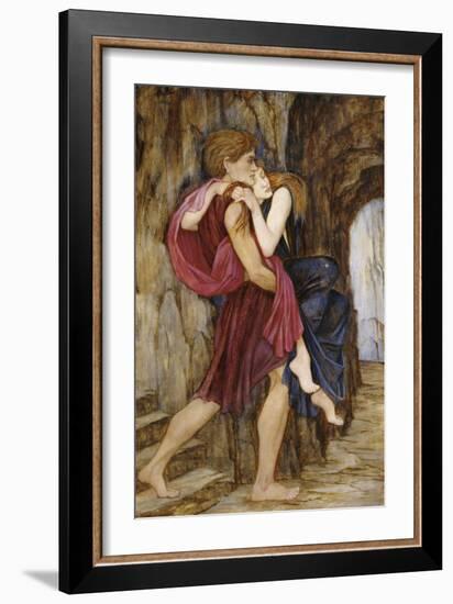 The Escape, circa 1900-John Roddam Spencer Stanhope-Framed Giclee Print