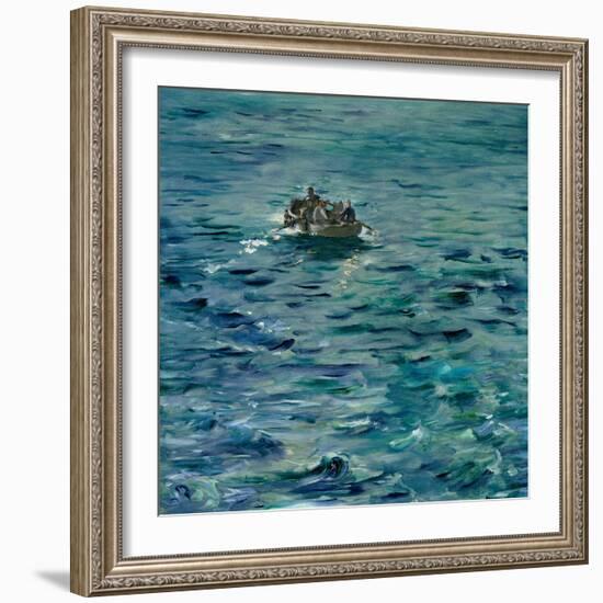 The Escape of Henri De Rochefort (1831-1915) 20 March 1874, 1880-81-Edouard Manet-Framed Giclee Print