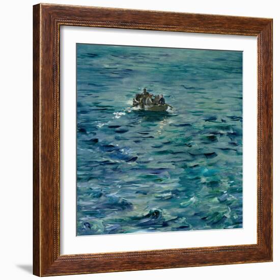 The Escape of Henri De Rochefort (1831-1915) 20 March 1874, 1880-81-Edouard Manet-Framed Giclee Print