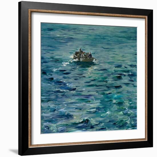 The Escape of Henri De Rochefort (1831-1915) 20 March 1874, 1880-81-Edouard Manet-Framed Giclee Print