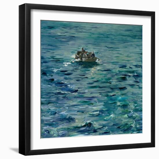 The Escape of Henri De Rochefort (1831-1915) 20 March 1874, 1880-81-Edouard Manet-Framed Giclee Print