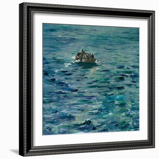 The Escape of Henri De Rochefort (1831-1915) 20 March 1874, 1880-81-Edouard Manet-Framed Giclee Print