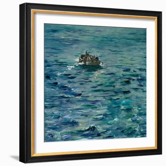 The Escape of Henri De Rochefort (1831-1915) 20 March 1874, 1880-81-Edouard Manet-Framed Giclee Print