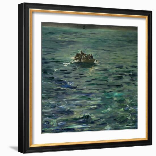 The Escape of Henri Rochefort (1831-1913)-Edouard Manet-Framed Giclee Print