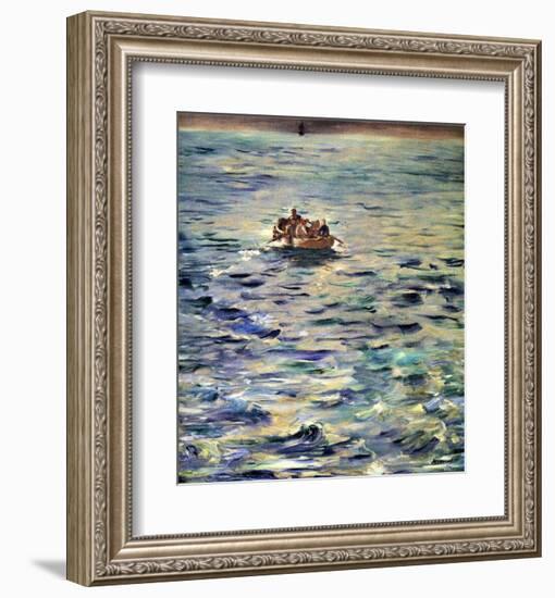 The Escape of Rochefort-Edouard Manet-Framed Giclee Print