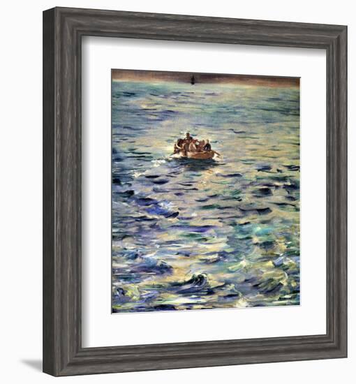 The Escape of Rochefort-Edouard Manet-Framed Giclee Print