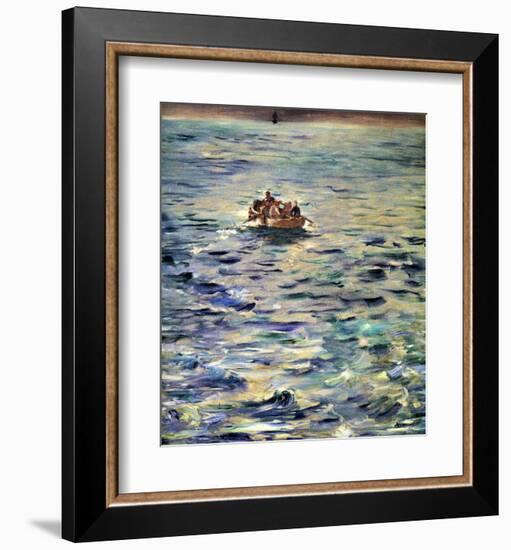 The Escape of Rochefort-Edouard Manet-Framed Giclee Print