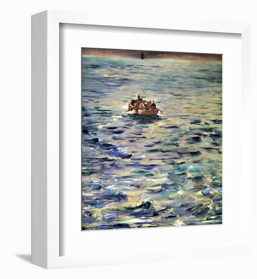 The Escape of Rochefort-Edouard Manet-Framed Giclee Print