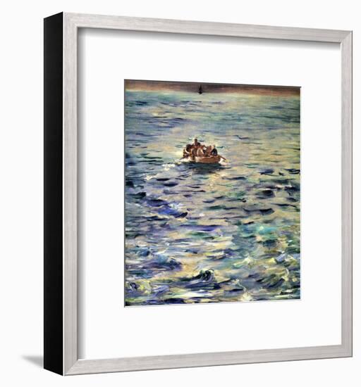 The Escape of Rochefort-Edouard Manet-Framed Giclee Print