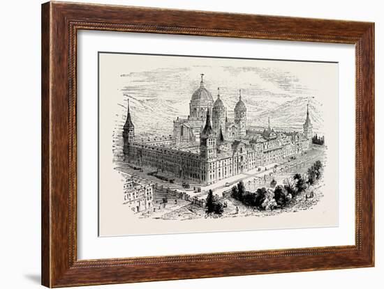 The Escurial the Palace of Philip II-null-Framed Giclee Print