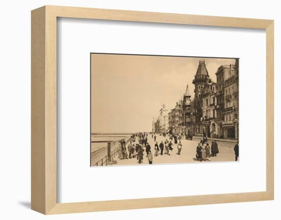 'The Esplanade', c1928-Unknown-Framed Photographic Print