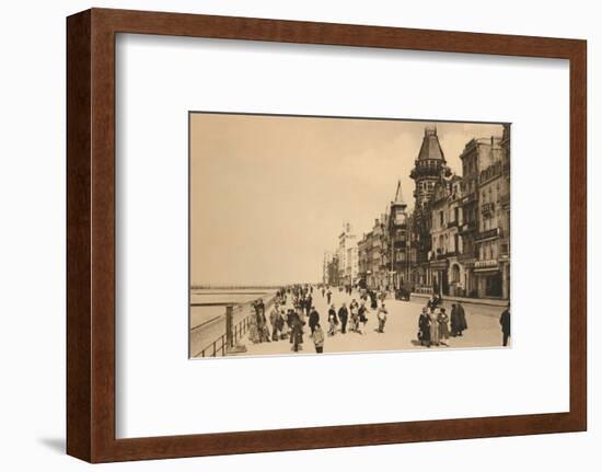 'The Esplanade', c1928-Unknown-Framed Photographic Print