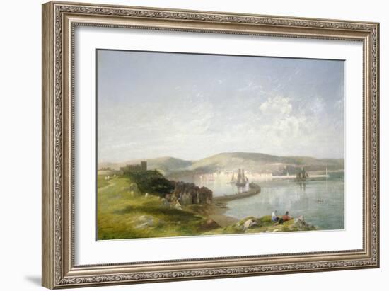 The Estuary, 1869-Francis Danby-Framed Giclee Print