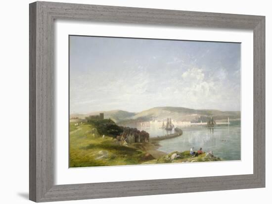 The Estuary, 1869-Francis Danby-Framed Giclee Print