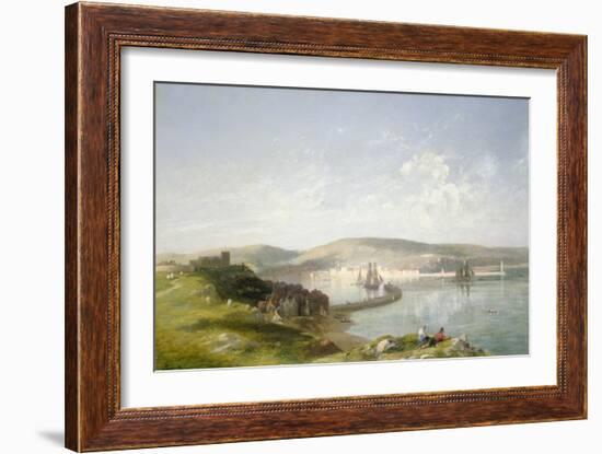 The Estuary, 1869-Francis Danby-Framed Giclee Print