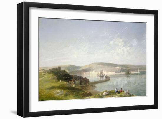 The Estuary, 1869-Francis Danby-Framed Giclee Print