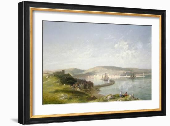 The Estuary, 1869-Francis Danby-Framed Giclee Print