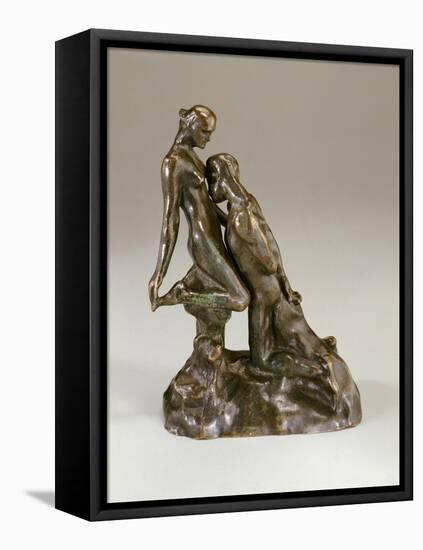 The Et Ernal Idol-Auguste Rodin-Framed Premier Image Canvas