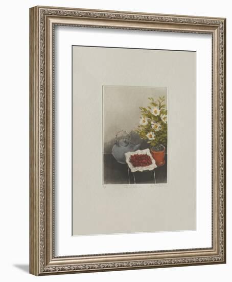 Thé Et Fleurs-Annapia Antonini-Framed Limited Edition