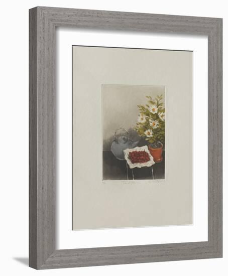 Thé Et Fleurs-Annapia Antonini-Framed Limited Edition