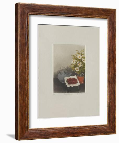 Thé Et Fleurs-Annapia Antonini-Framed Limited Edition