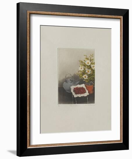 Thé Et Fleurs-Annapia Antonini-Framed Limited Edition