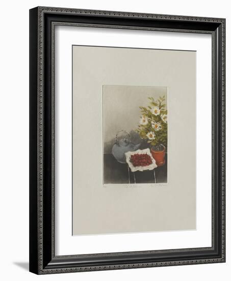 Thé Et Fleurs-Annapia Antonini-Framed Limited Edition