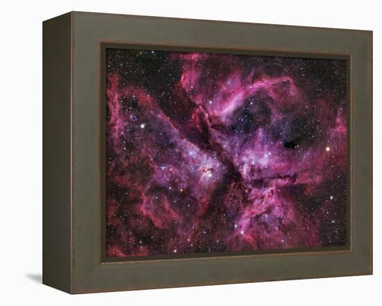 The Eta Carinae Nebula-Stocktrek Images-Framed Premier Image Canvas