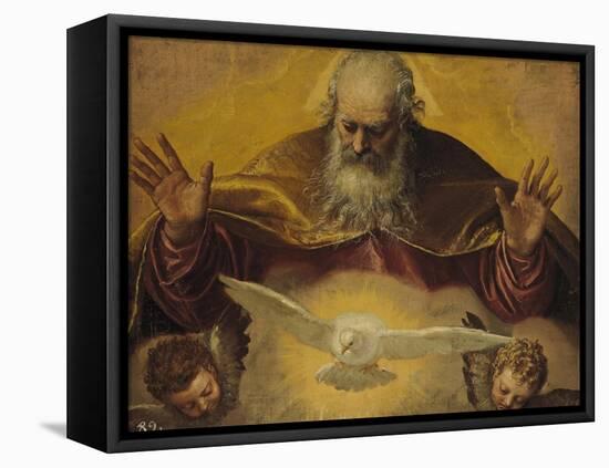 The Eternal Father-Paolo Veronese-Framed Premier Image Canvas