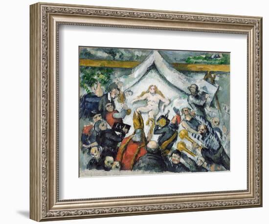 The Eternal Feminine-Paul Cézanne-Framed Giclee Print