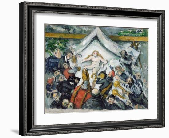 The Eternal Feminine-Paul Cézanne-Framed Giclee Print