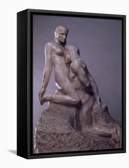 The Eternal Idol by Auguste Rodin (1840-1917), C.1889-null-Framed Premier Image Canvas