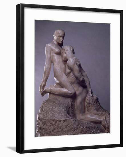 The Eternal Idol by Auguste Rodin (1840-1917), C.1889-null-Framed Giclee Print