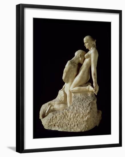 The Eternal Idol by Auguste Rodin (1840-1917), C.1889-null-Framed Giclee Print