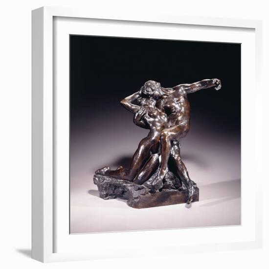 The Eternal Spring, First State, before 1892-Auguste Rodin-Framed Giclee Print