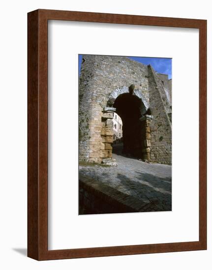 The Etruscan Arch in Volterra, 4th century BC-Unknown-Framed Photographic Print