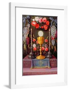 The Eucharist-Jan Van, The Elder Kessel-Framed Giclee Print
