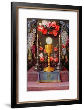 The Eucharist-Jan Van, The Elder Kessel-Framed Giclee Print