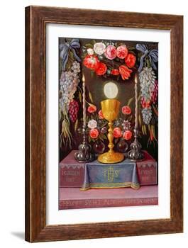 The Eucharist-Jan Van, The Elder Kessel-Framed Giclee Print