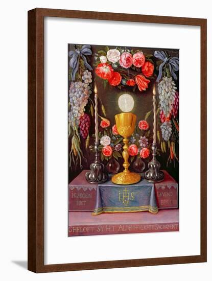 The Eucharist-Jan Van, The Elder Kessel-Framed Giclee Print