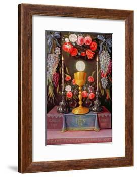 The Eucharist-Jan Van, The Elder Kessel-Framed Giclee Print