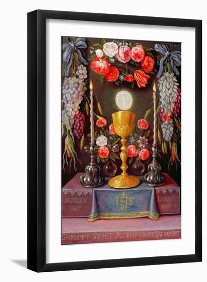 The Eucharist-Jan Van, The Elder Kessel-Framed Giclee Print