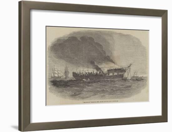 The Europa Transport Ship, as She Appeared 1 June, Seven Am-null-Framed Giclee Print