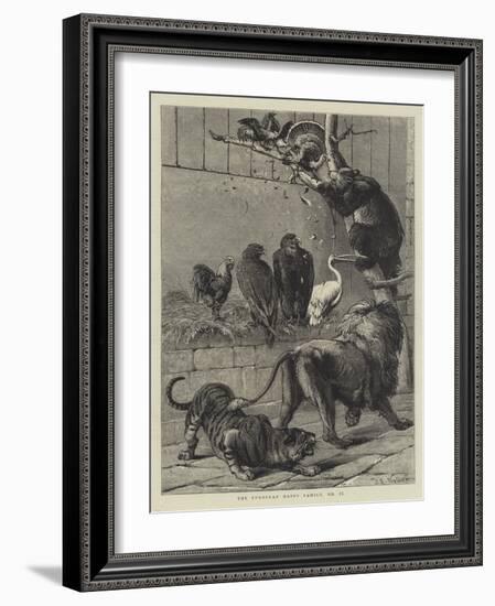 The European Happy Family, No II-Samuel Edmund Waller-Framed Giclee Print