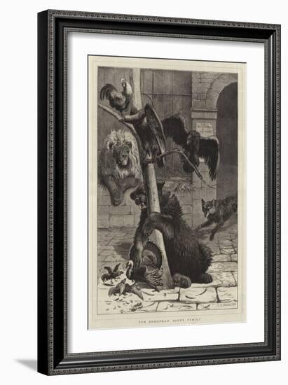 The European Happy Family-Samuel Edmund Waller-Framed Giclee Print