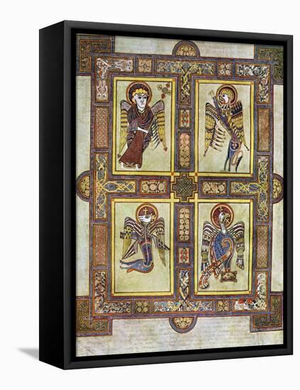 The Evangelical Symbols, 800 Ad-null-Framed Premier Image Canvas