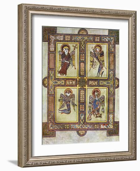 The Evangelical Symbols, 800 Ad-null-Framed Giclee Print