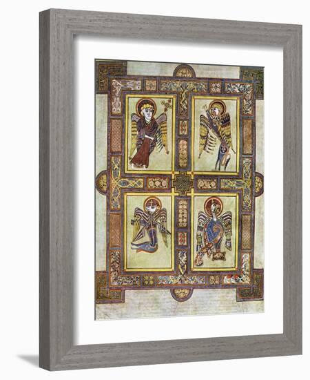 The Evangelical Symbols, 800 Ad-null-Framed Giclee Print